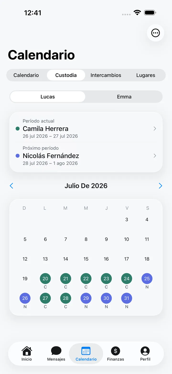 Mirá con quién están los hijos, semana a semana