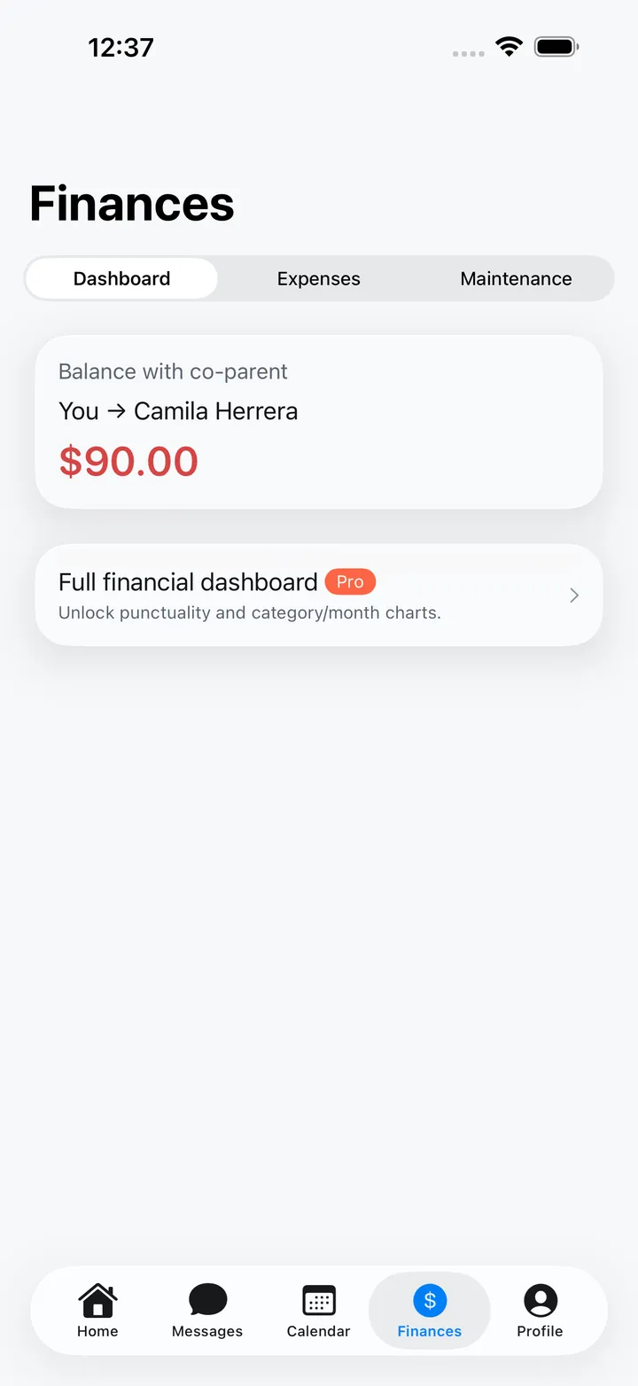Track child expenses with clarity